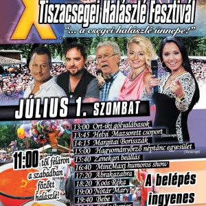 X. Tiszacsegei Halászlé Fesztivál